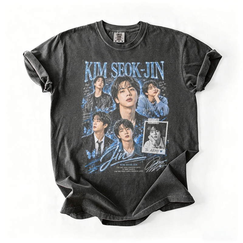 Kpop Boy Group Vintage Graphic T-shirt