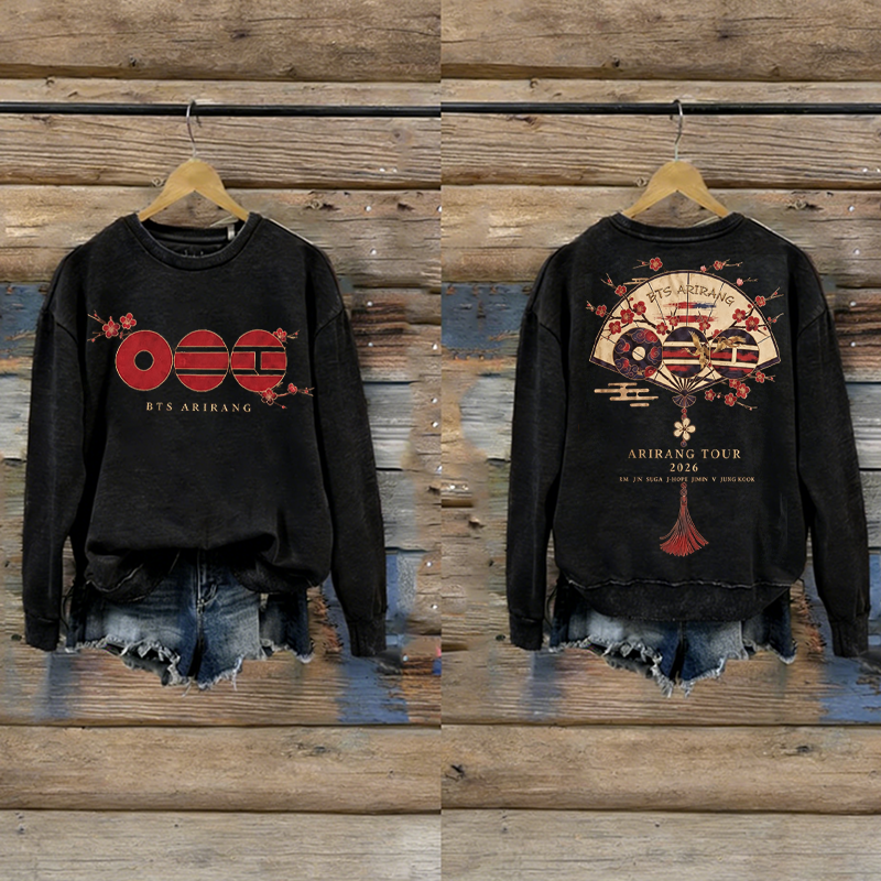 Kpop Boy Group World Tour 2026 Sweatshirt