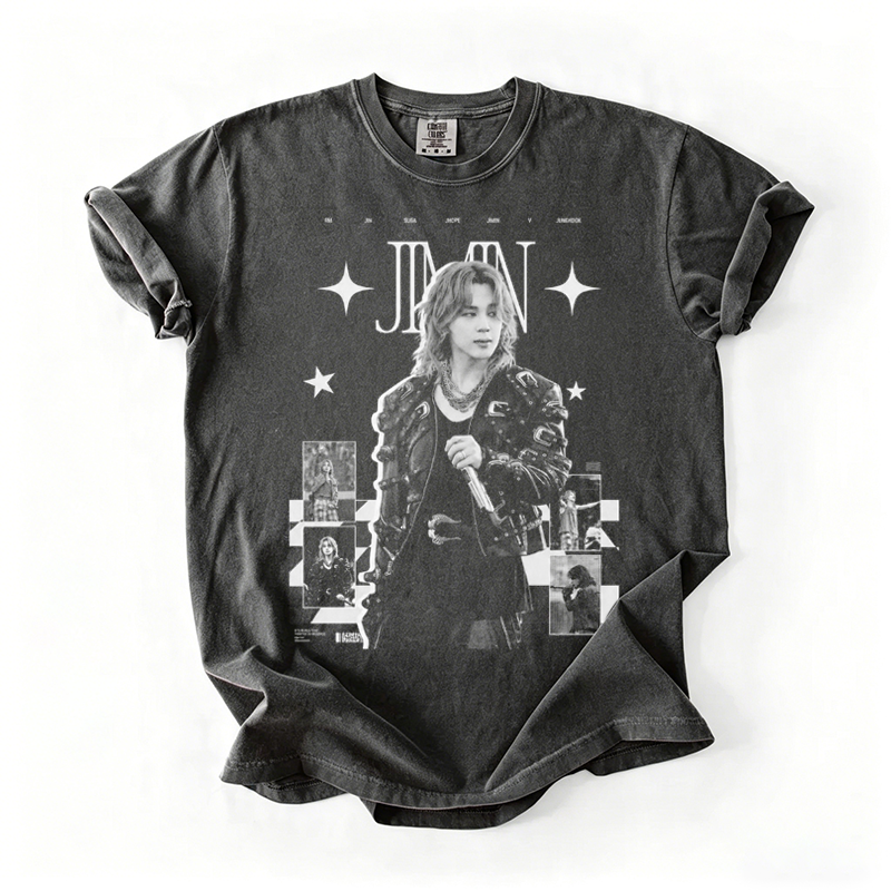 Kpop Boy Group Vintage Retro Graphic T-shirt