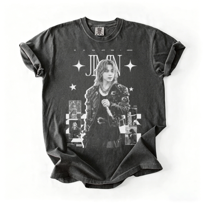 Kpop Boy Group Vintage Retro Graphic T-shirt