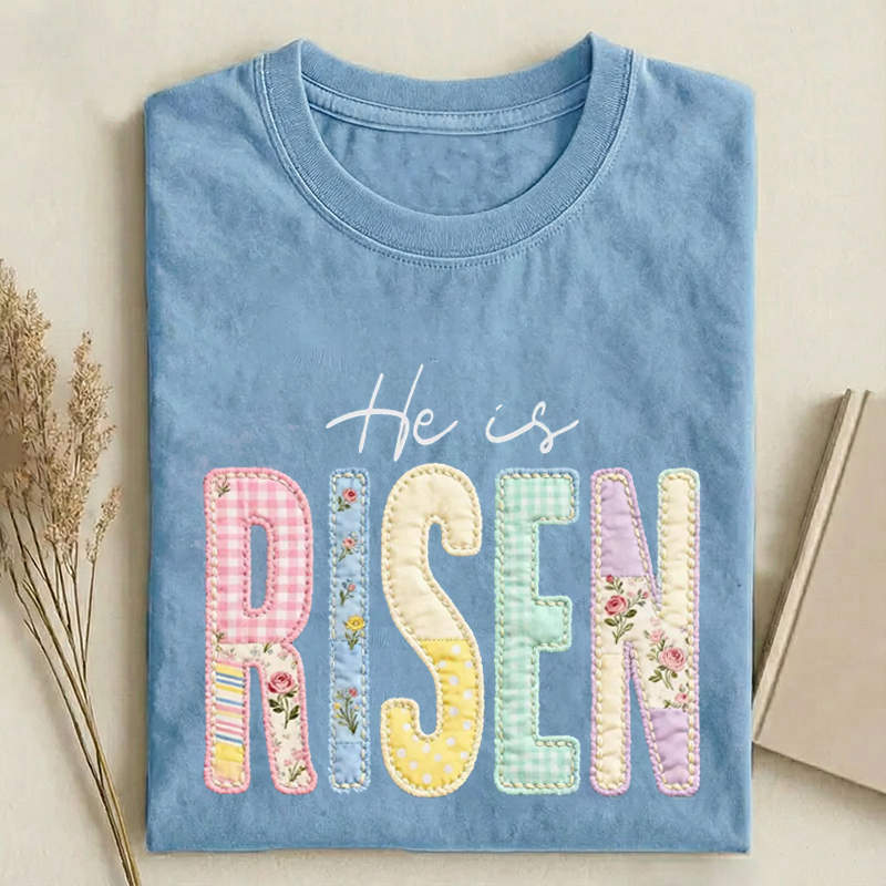 He Is Risen Christian T-shirt