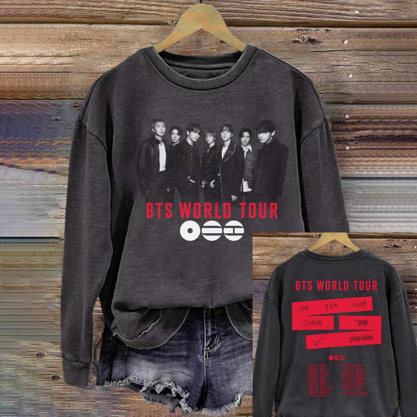 Kpop Boy Group World Tour 2026 Sweatshirt