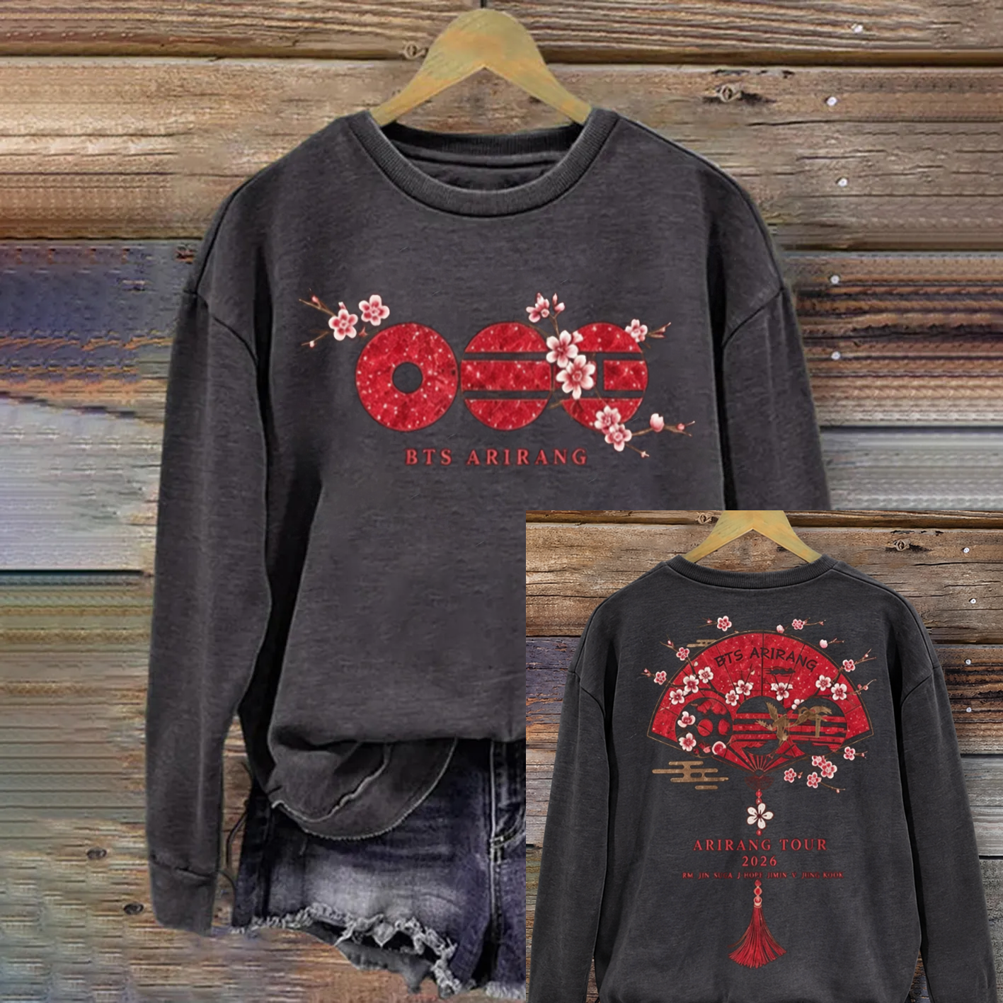 Kpop Boy Group World Tour 2026 Sweatshirt