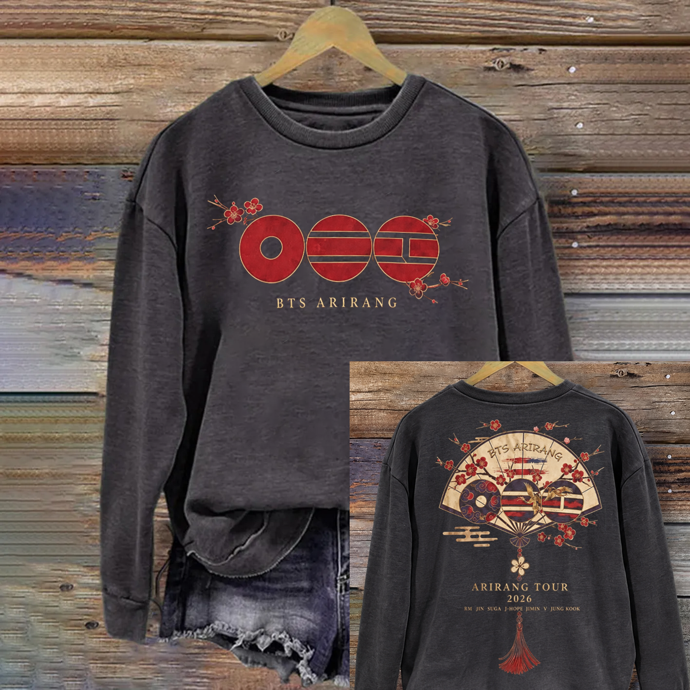Kpop Boy Group World Tour 2026 Sweatshirt