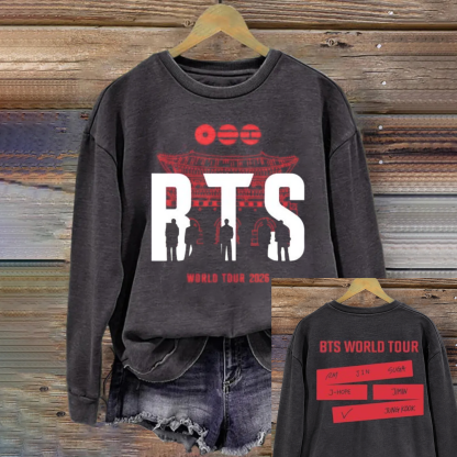 Kpop Boy Group World Tour 2026 Sweatshirt