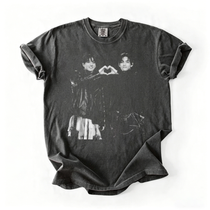 Kpop Boy Group Vintage Retro Graphic T-shirt