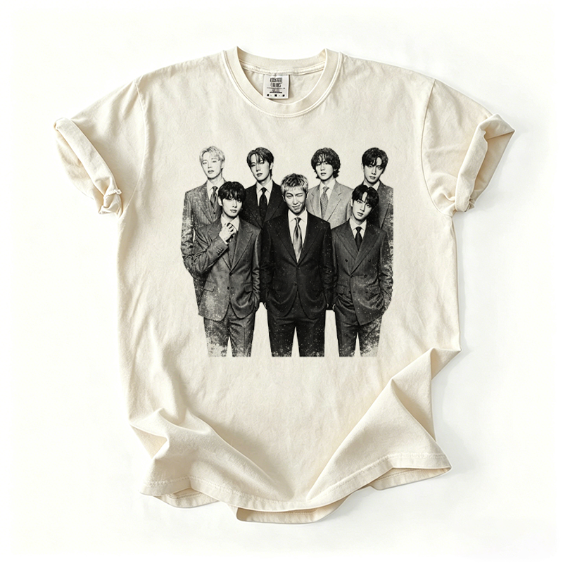 Kpop Boy Group World Tour 2026 T-shirt