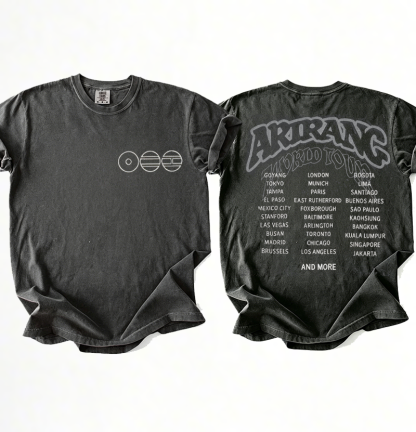 Kpop Boy Group World Tour 2026 T-shirt