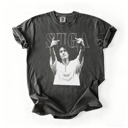 Kpop Boy Group Vintage Retro Graphic T-shirt