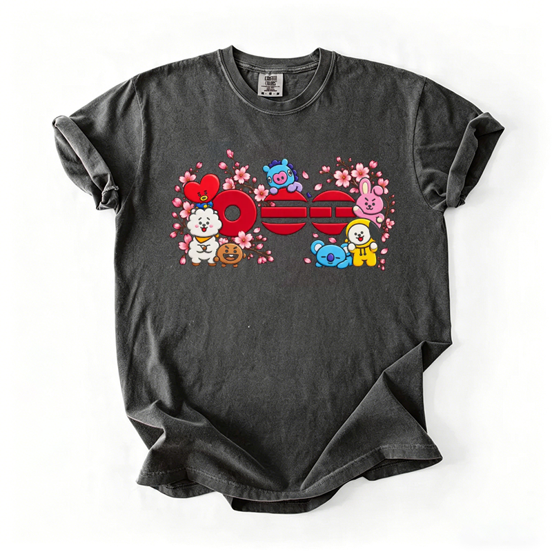 Kpop Boy Group World Tour 2026 Graphic T-shirt