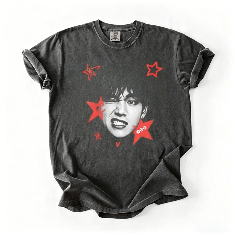 Kpop Boy Group World Tour 2026 Graphic T-shirt