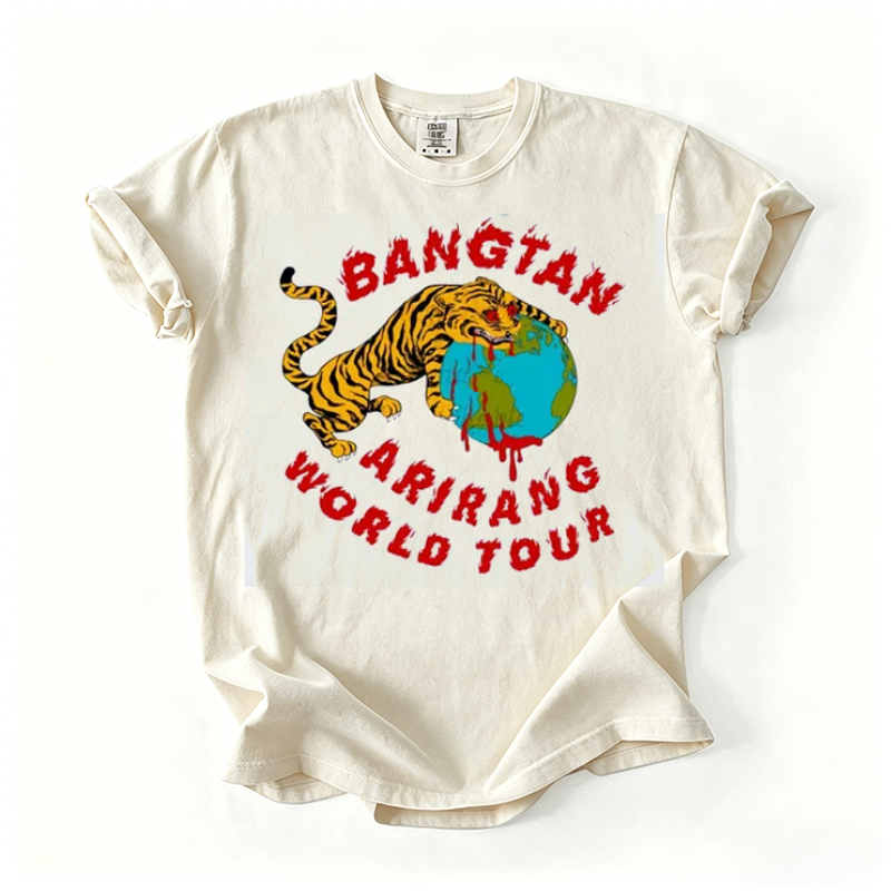 Kpop Boy Group Vintage Graphic T-shirt
