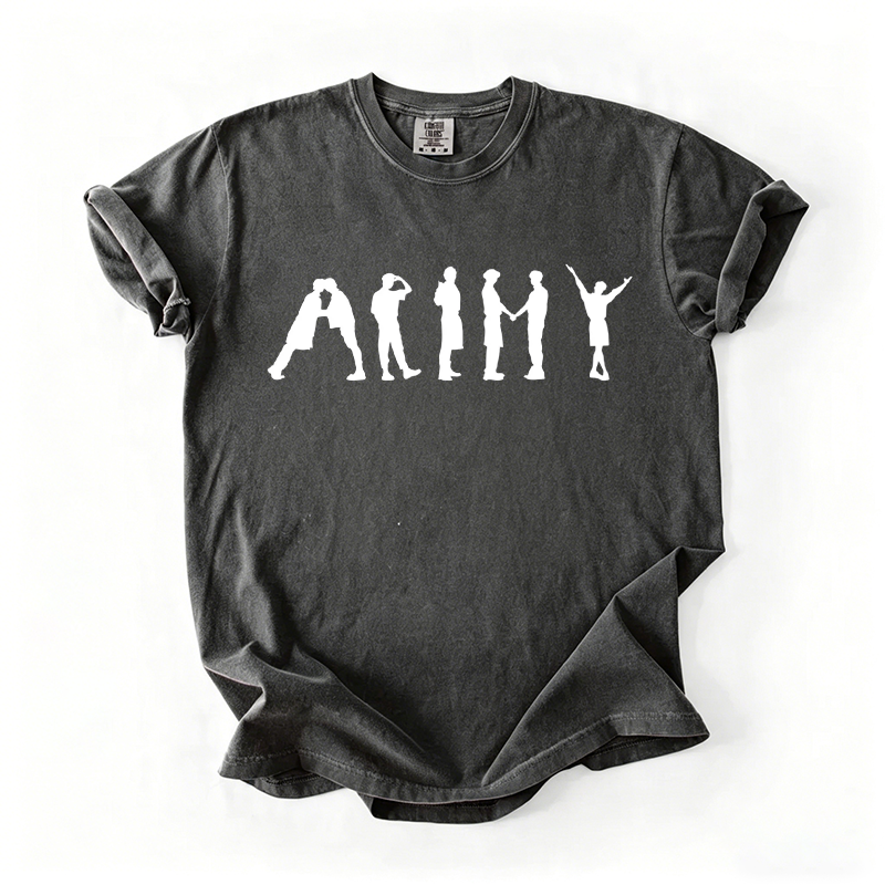 Kpop Boy Group Vintage Graphic T-shirt