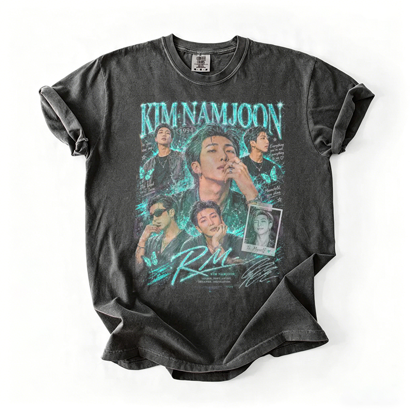 Kpop Boy Group Vintage Graphic T-shirt
