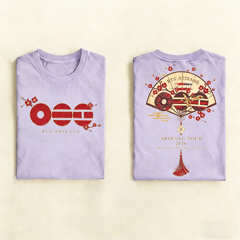 Kpop Boy Group World Tour 2026 T-shirt