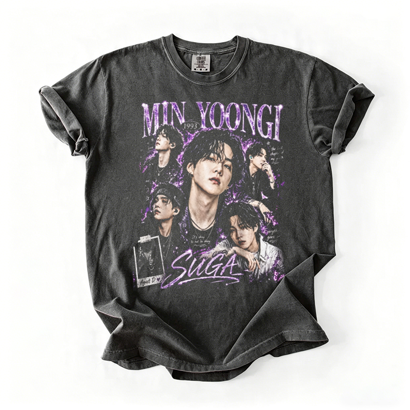 Kpop Boy Group Vintage Retro Graphic T-shirt