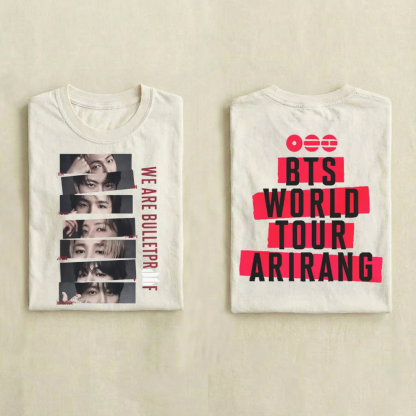 Kpop Boy Group World Tour 2026 T-shirt