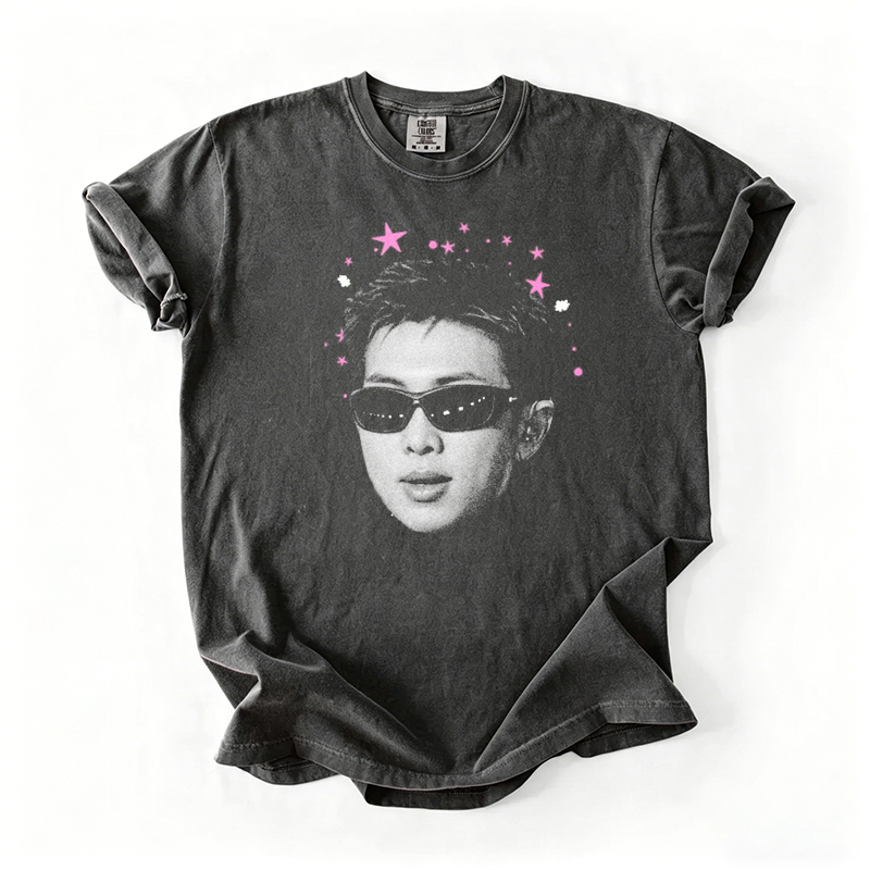 Kpop Boy Group Vintage Graphic T-shirt