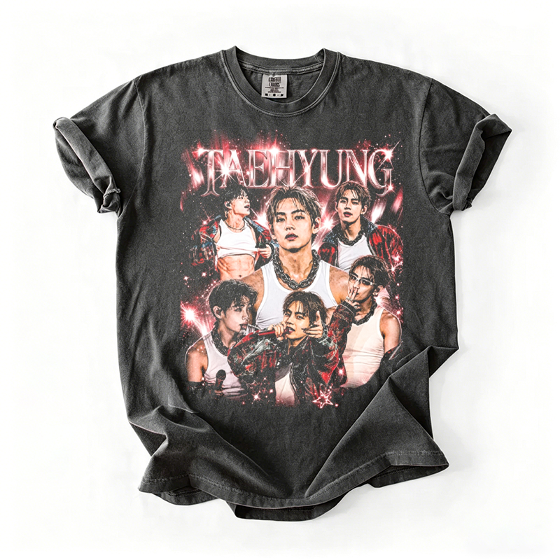 Kpop Boy Group World Tour 2026 Graphic T-shirt
