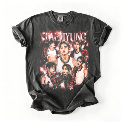 Kpop Boy Group World Tour 2026 Graphic T-shirt