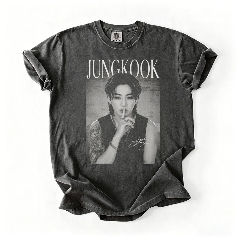 Kpop Boy Group Vintage Retro Graphic T-shirt