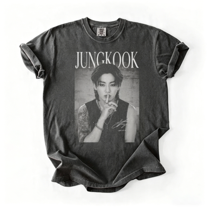 Kpop Boy Group Vintage Retro Graphic T-shirt