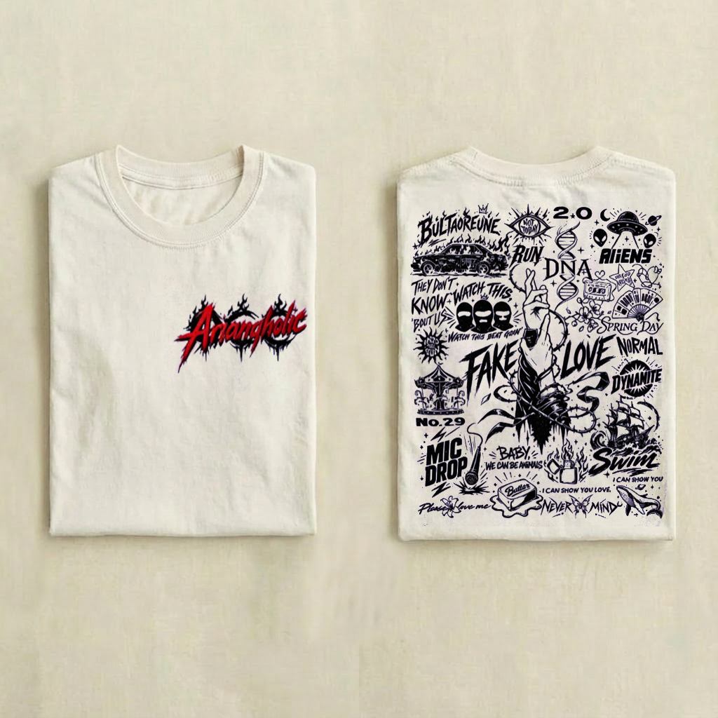 Kpop Boy Group Vintage Retro Graphic T-shirt