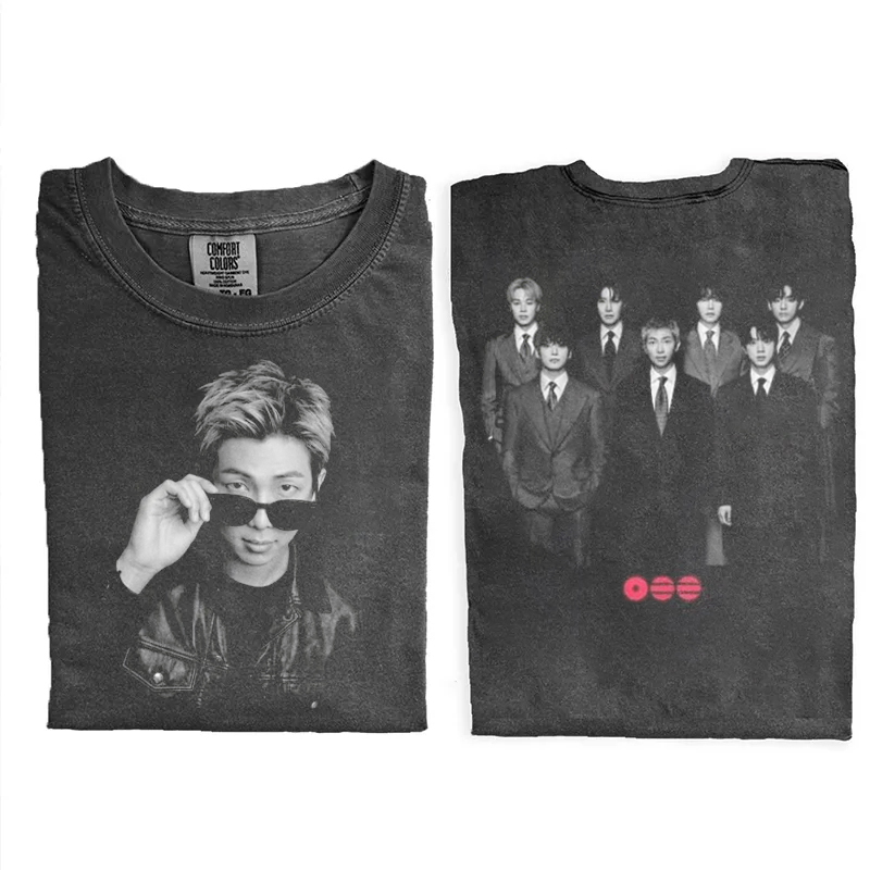Kpop Boy Group Vintage Retro Graphic T-shirt