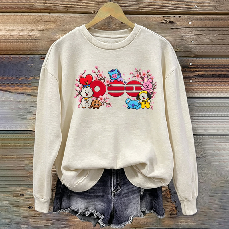 Kpop Boy Group Vintage Retro Sweatshirt