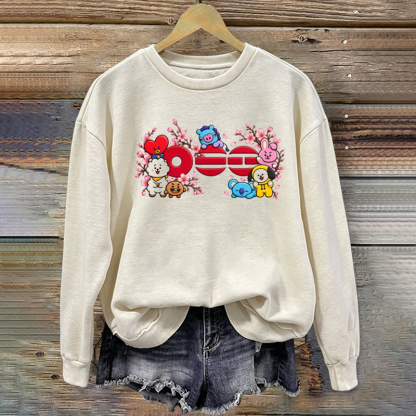 Kpop Boy Group Vintage Retro Sweatshirt