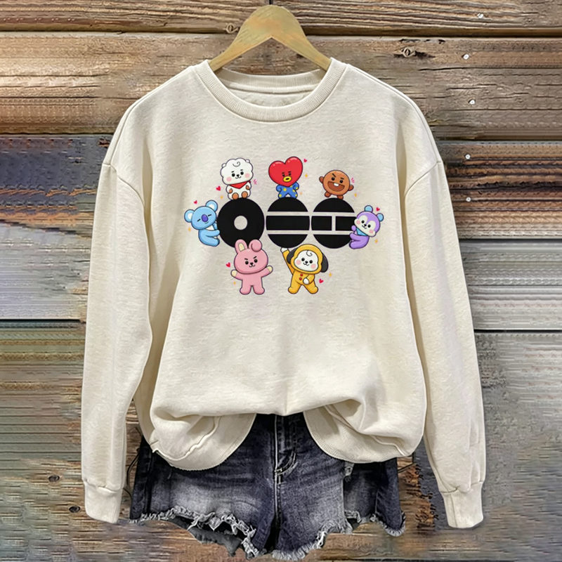Kpop Boy Group Vintage Retro Sweatshirt