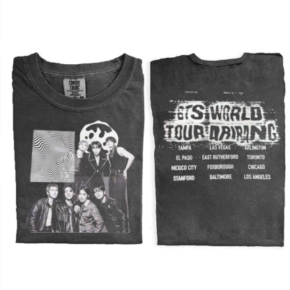 Kpop Boy Group Vintage Retro Graphic T-shirt
