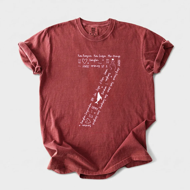 Kpop Boy Group Vintage Fan Graphic T-shirt