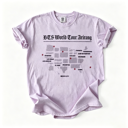 Kpop Boy Group World Tour 2026 Graphic T-shirt