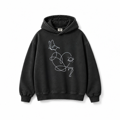 Kpop Boy Group Vintage Fan Gift Hoodie