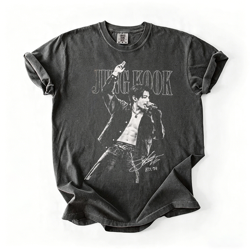 Kpop Boy Group Vintage Fan Gift T-shirt