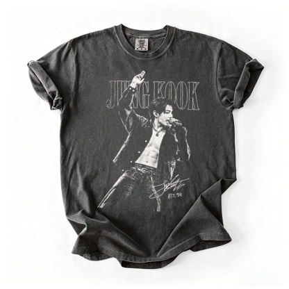 Kpop Boy Group Vintage Fan Gift T-shirt