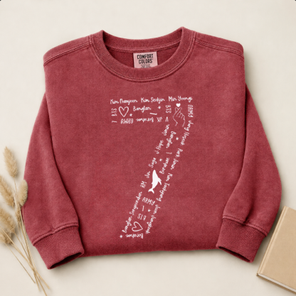 Kpop Boy Group Vintage Fan Gift Sweatshirt