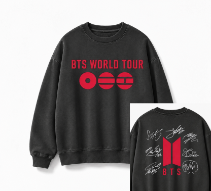 Kpop Boy Group World Tour 2026 Sweatshirt