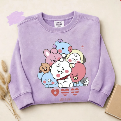 Kpop Boy Group Vintage Fan Gift Sweatshirt