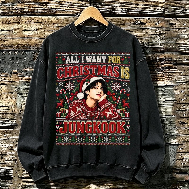 Kpop Boy Group Vintage Christmas Gift Sweatshirt