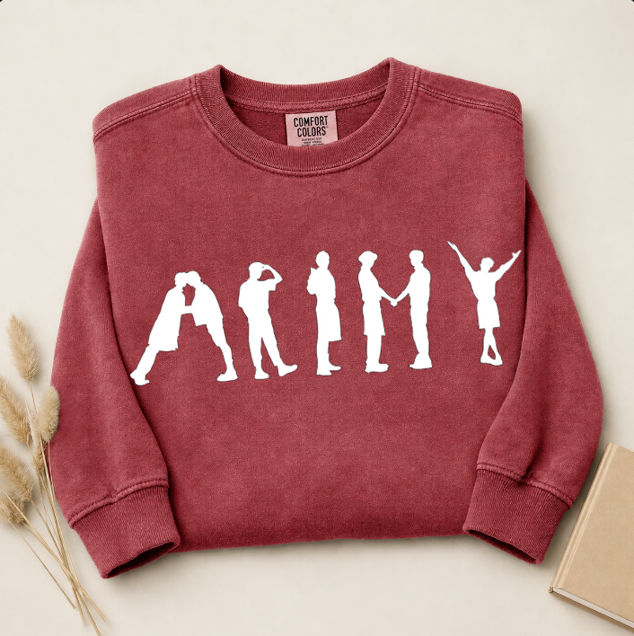 Kpop Boy Group Vintage Christmas Gift Sweatshirt