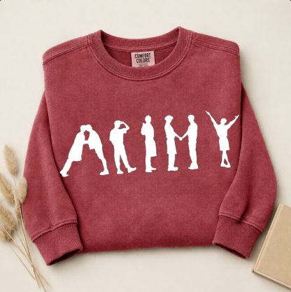 Kpop Boy Group Vintage Christmas Gift Sweatshirt
