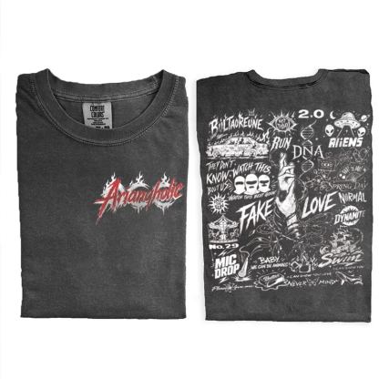 Kpop Boy Group Vintage Retro Graphic T-shirt
