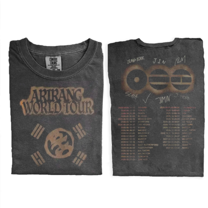 Kpop Boy Group Vintage Retro Graphic T-shirt