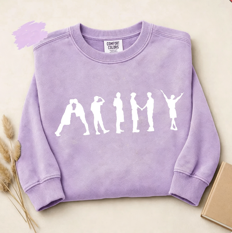 Kpop Boy Group Vintage Fan Gift Sweatshirt