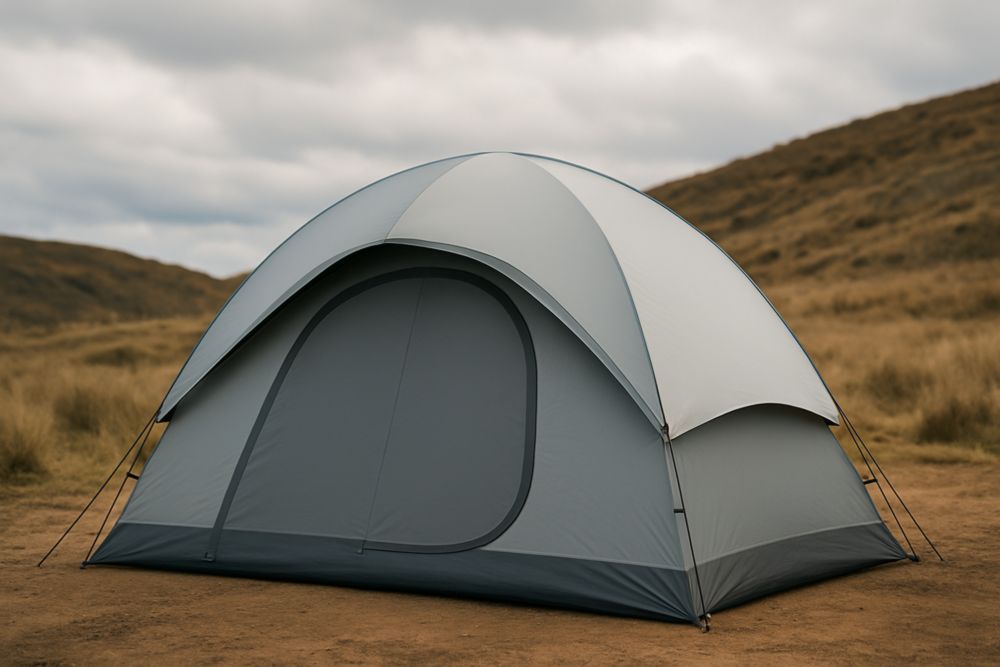 Tenda da Campeggio Grigio Poliestere