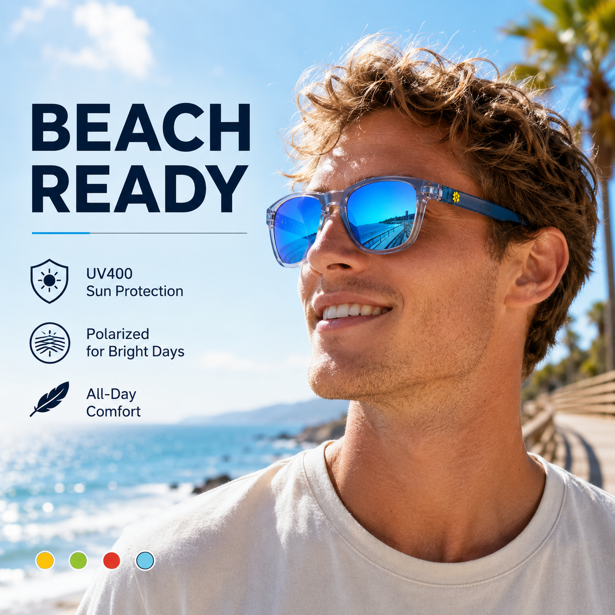 PureRead Life Polarized Sunglasses | Sleek Modern Style & Pro-Grade UV400 Protection