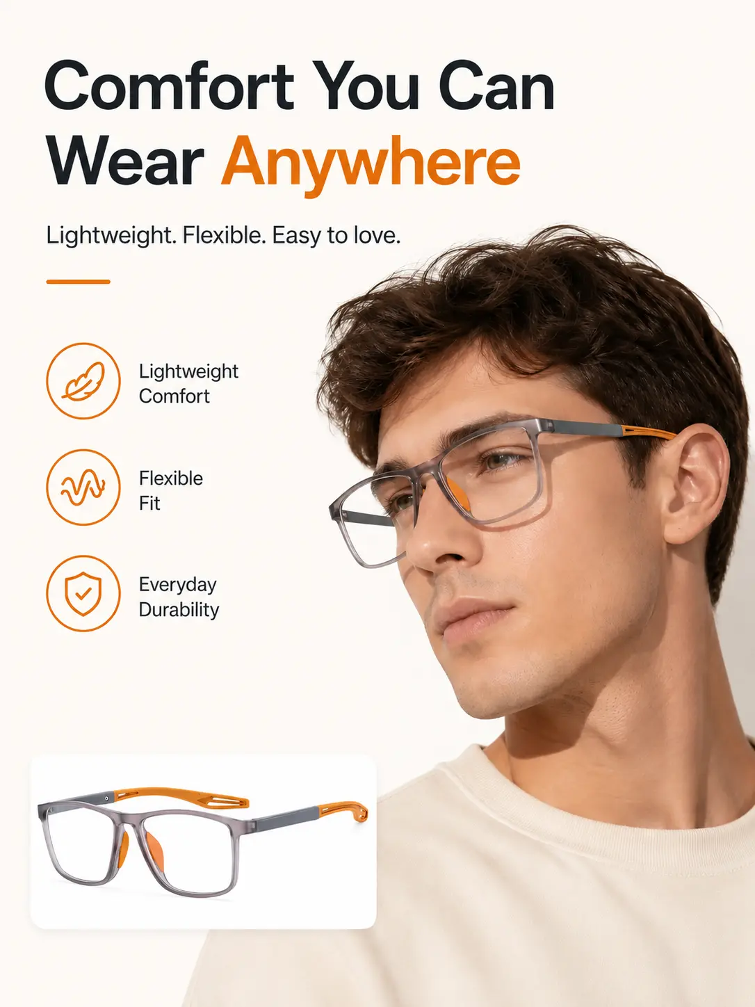 【✨️Self-Adjusting Reading Glasses - Intelligent Auto-Focus (-7.00 to +7.00) | Blue Light Blocking & Anti-Fog Lenses