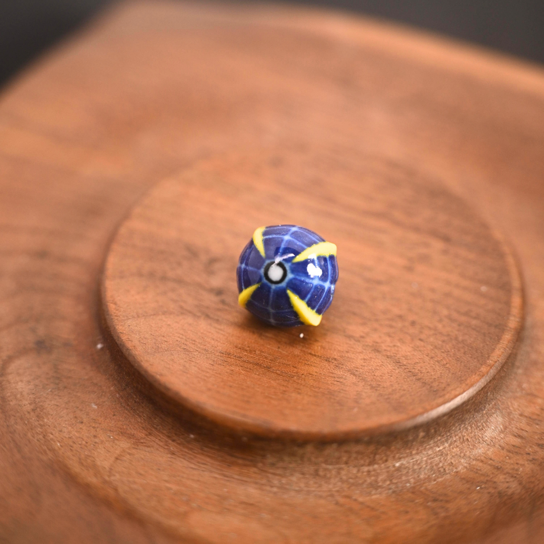 Hand-Fired One-of-a-Kind CeramicPoke Beads |Pokeball-Style xChinese Kiln Aesthetic Fusion
